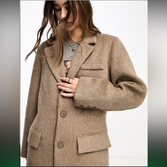 ASOS Reclaimed Vintage Maxi Length Duster Coat - Picture 4 of 4